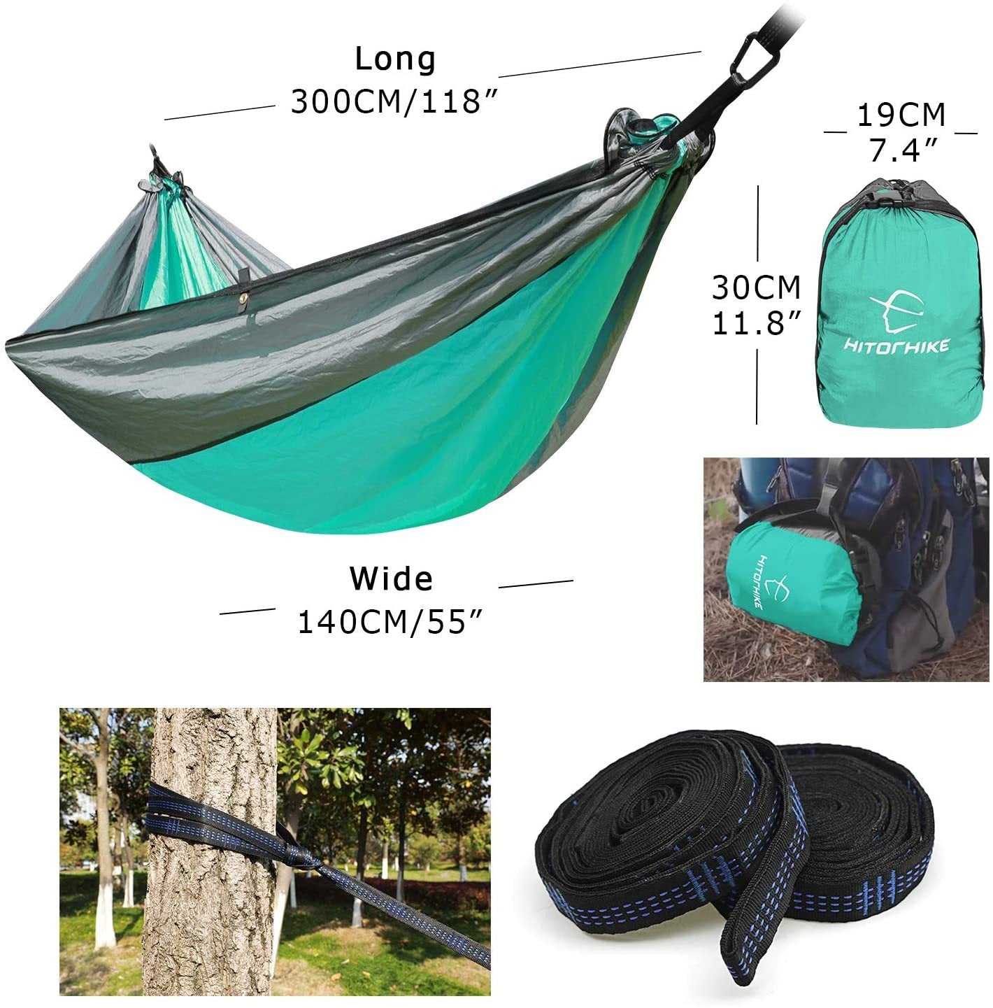 Hängematte Outdoor für zwei Personen.