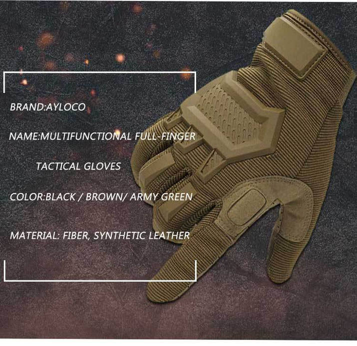 Touch Screen Tactical Gloves Men Army Sports Military