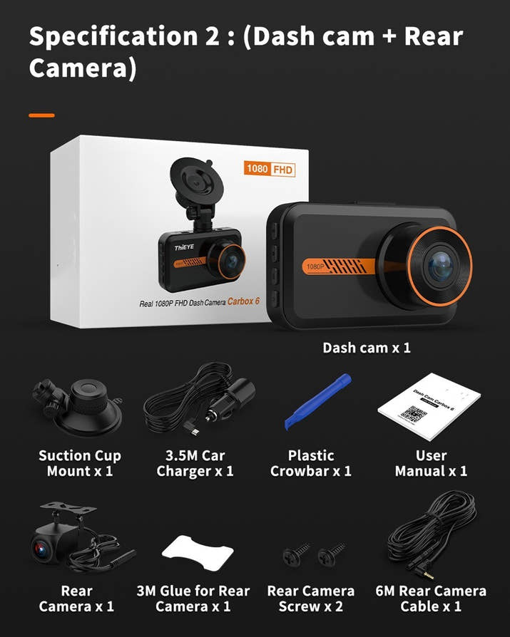 Dash Cam  1080P FHD