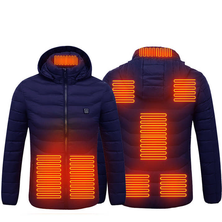 Heizjacke Winter Windbreaker