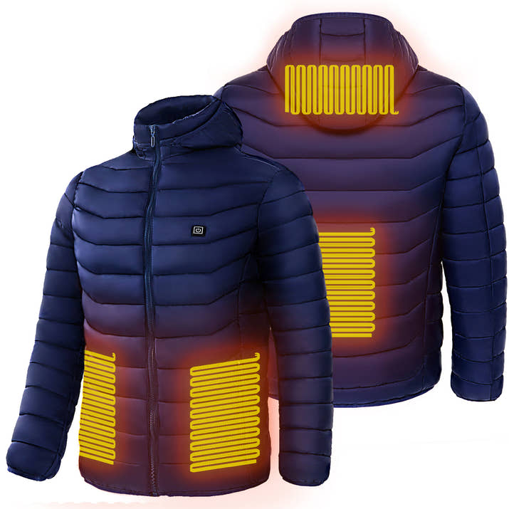 Heizjacke Winter Windbreaker