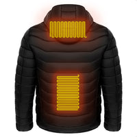 Heizjacke Winter Windbreaker
