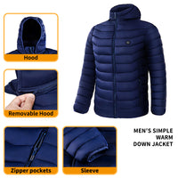 Heizjacke Winter Windbreaker
