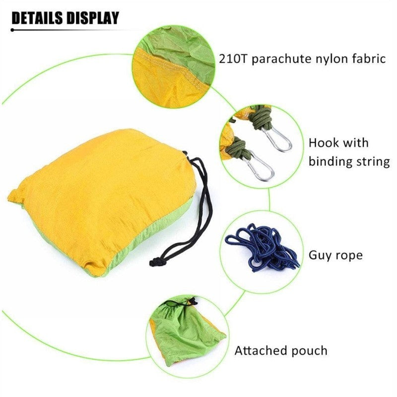 Hängematte Outdoor für zwei Personen.