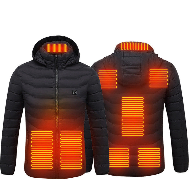 Heizjacke Winter Windbreaker