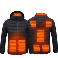 Heizjacke Winter Windbreaker