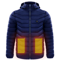 Heizjacke Winter Windbreaker