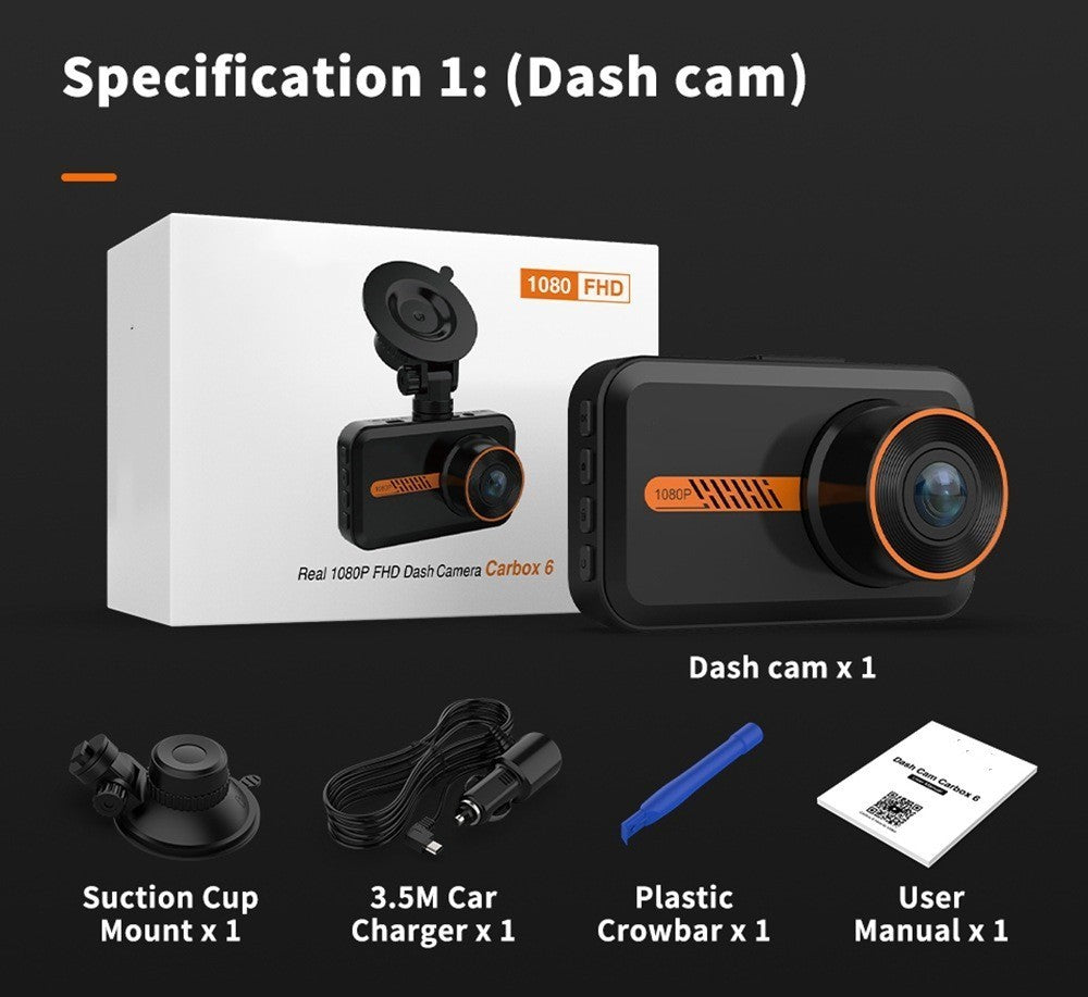 Dash Cam  1080P FHD