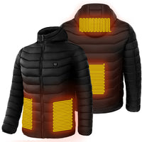 Heizjacke Winter Windbreaker