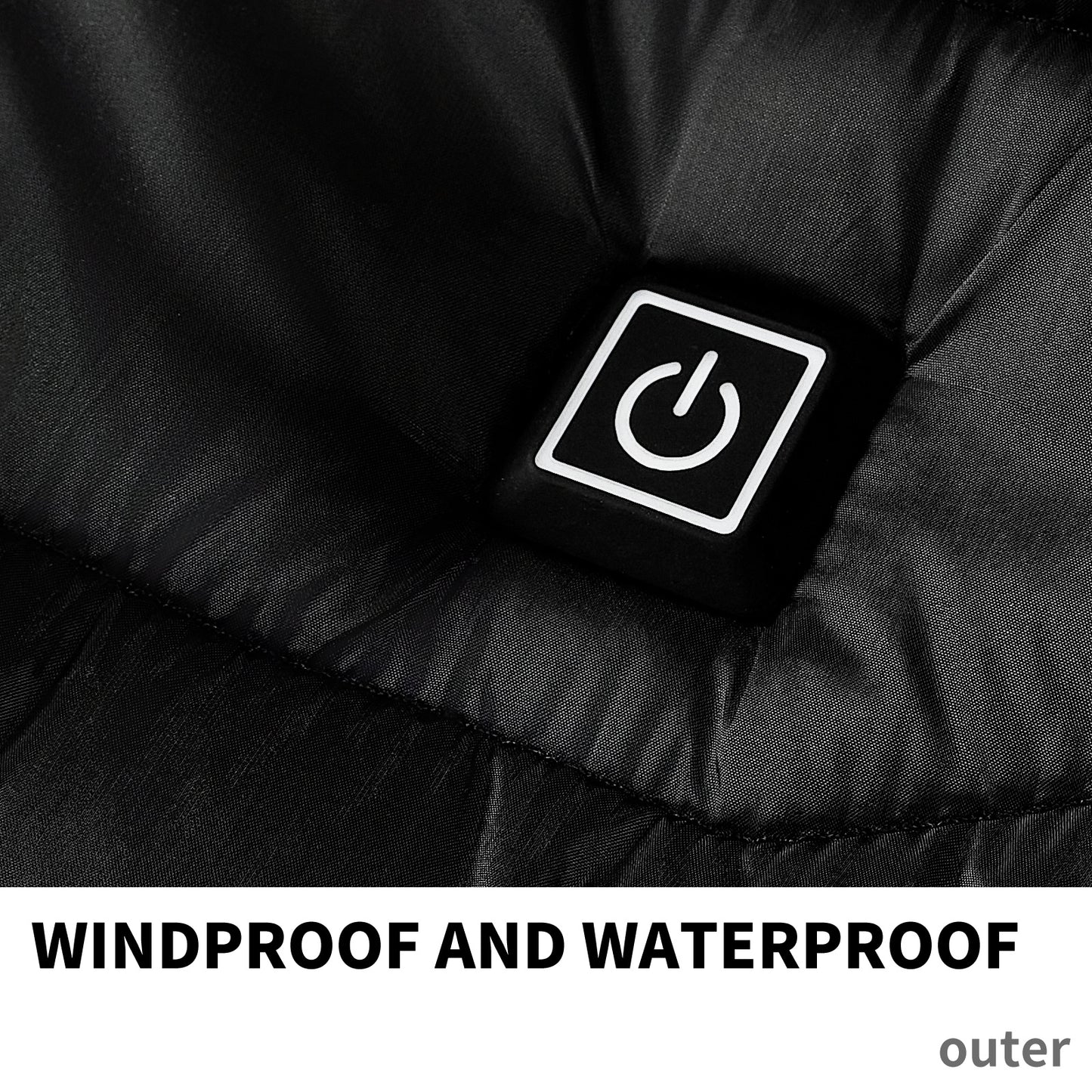 Heizjacke Winter Windbreaker