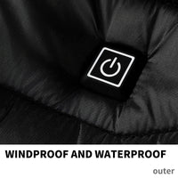 Heizjacke Winter Windbreaker