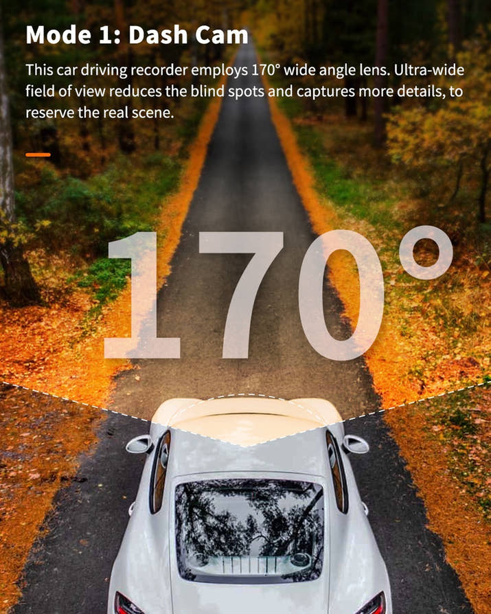 Dash Cam  1080P FHD